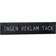 Beslagsboden No Advertising Thanks Self Adhesive Sign