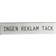Beslagsboden No Advertising Thanks Self Adhesive Sign