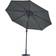 GlamHaus Tilting Table Parasol with Lights 275cm