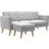 CosmoLiving by Cosmopolitan Cosmopolitan Gloria Sofa 75.5" 3 Seater