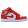 Nike Air Jordan 1 Mid SE PS - Chile Red/White/Pollen