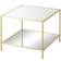 HAKU Möbel Coffee table, metal, gold, W 60 x D 60 x H 45 cm Small Table