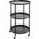 HAKU Möbel Serving trolley, metal, black, Ø 45 x H 75 cm Trolley Table