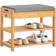 SoBuy FSR49-N Schuhbank mit Sitzkissen und Schublade 55 x 46 x 30 cm Schuhregal
