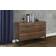Birlea Houston Walnut Chest of Drawer 120x79cm