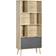 Homcom Modern Freestanding Natural Book Shelf 180cm