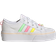 adidas Junior Nizza Platform - Cloud White/Beam Yellow/Beam Pink