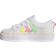 adidas Junior Nizza Platform - Cloud White/Beam Yellow/Beam Pink