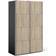 Furniture To Go Verona Sliding 5 Shelves Wardrobe 122.1x200.4cm