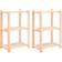 vidaXL reoler 2 stk. 3 Bogreol 90cm