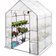 Christow Walk-In Greenhouse L Stainless steel PVC Plastic