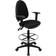 Flash Furniture Mid-Back Black Multi-Functional Lumbar Support Office Chair 37.5"