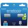 Panasonic Eneloop HR06 AA 2000mAh 8-pack