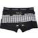 FLOSO Mens Retro Games Boxer Shorts 5-pack - Black