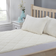 Cascade Home Teddy Bear Fleece Mattress Cover White (192x92cm)