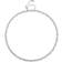 Jon Richard Radiance Tennis Necklace - Silver/Transparent