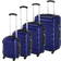 tectake Lightweight Hard Shell Suitcase - 4 stk.