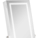 Homcom Mirrored Jewellery Cabinet - White