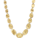 Marco Bicego Engraved Lunaria Necklace - Gold