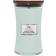 Woodwick Giara Sagewood&Seagras Blue Large Bougie Parfumée 609g