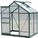 OutSunny Walk-in Greenhouse 6x4ft Aluminum Polycarbonate