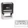 Colop Printer 38 Self Inking Date and Messages Stamp CHECKED