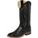 Tony Lama Men's Sealy Square Toe Black Boots