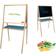 Jeujura Tableau Double Face En Bois Multicolore