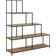 Nordform Meuble Escalier 135x35x150 cm Décor Chêne Naturel Étagère à livres