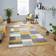 Think Rugs Matrix Grey, Yellow 120x170cm