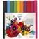 Clairefontaine Crépon Fleuriste Bright Assortment Rolls In 25x100cm10 sheets