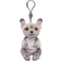 TY Beanie Babies Bellies Clip Wilfred Dog, 10cm