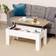 Homcom Extending White/Oak Coffee Table 50x100cm