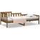 vidaXL Day Bed Honey Sofa 90cm