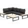 Greemotion Rio Lounge-Set, 1 Tisch einschl. 2 Sofas