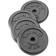 York Cast Iron Weight Plates 4 X 5kg