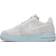 NIKE Air Force 1 Crater Flyknit GS - White/Chambray Blue/Volt/Black