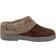 Clarks Knitted Slipper - Dark Brown