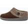 Clarks Knitted Slipper - Dark Brown