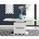 Furniturebox Arezzo Large Extending Gloss Dining Table