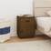 vidaXL Cabinet Honey Bedside Table