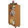 VCM Sevier Tusal Brown Trolley Table