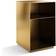 Carpe Diem Holme Bedside Table Brass 37X37X60 cm Sengebord