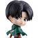 Banpresto Attack On Titan Q Posket Levi A