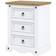 Core Products White 3 Chest of Drawer 53x68.5cm