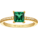 Sif Jakobs Ellera Ring - Gold/Green/Transparent