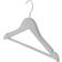 Harbour Housewares Kids Coat Hangers with Trouser Bar & Notches 10-pack
