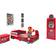 Furniturebox Joyful Fire Truck 77x147cm