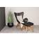 Venture Design Tingeling loungestol sort,akacie.