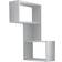 Hanah Home Hoekwandrek Met 2 Planken L47 cm